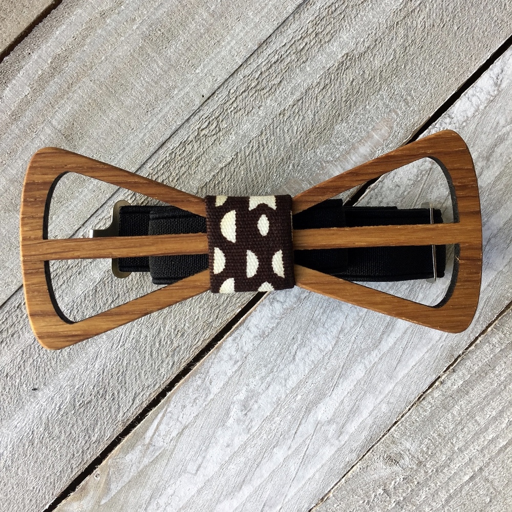 Men’s Wooden Bow Tie